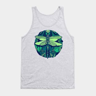 Ngreen Circle of the Dragonfly Tank Top